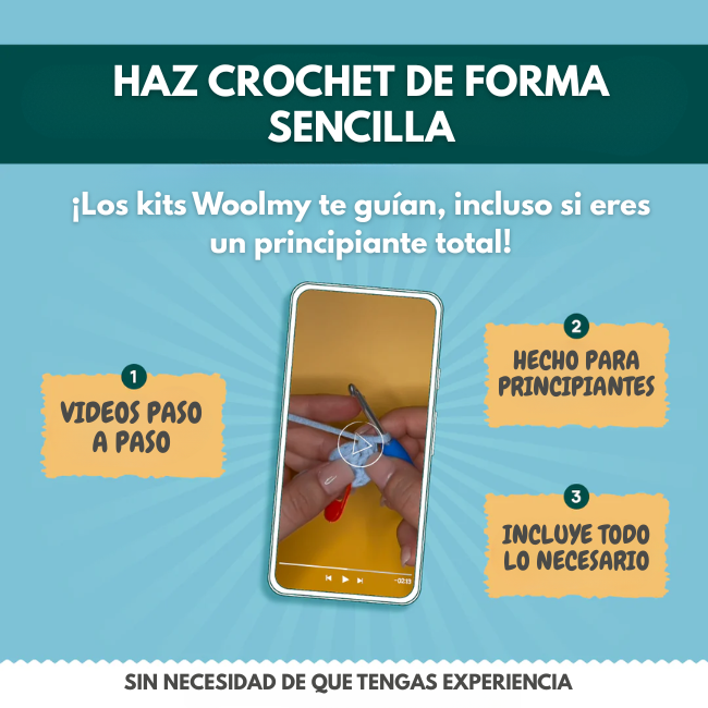 Kit de crochet "El cerdito Barry"