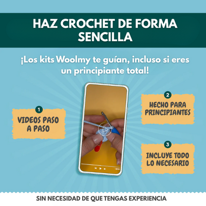 Kit de crochet "El cerdito Barry"