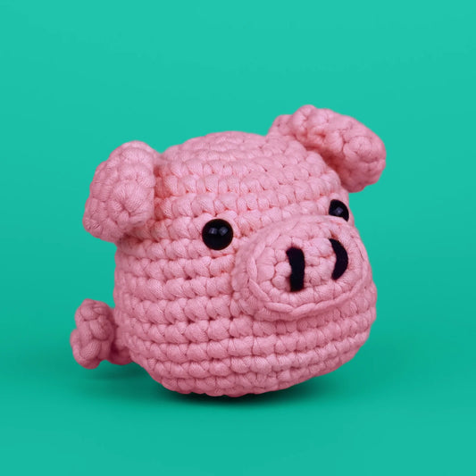 Kit de crochet "El cerdito Barry"